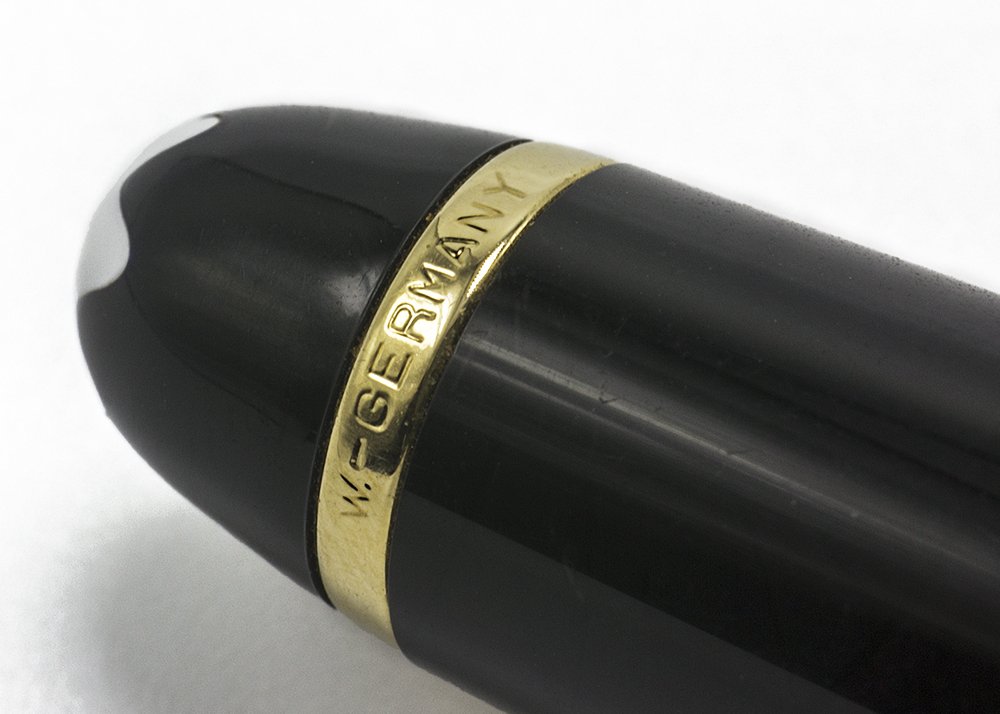 Montblanc Meisterstuck 144 - Black, Gold Plated Trim, 14k